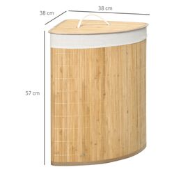 Корзина для белья Homcom 850-218V00ND (Natural) Thumb