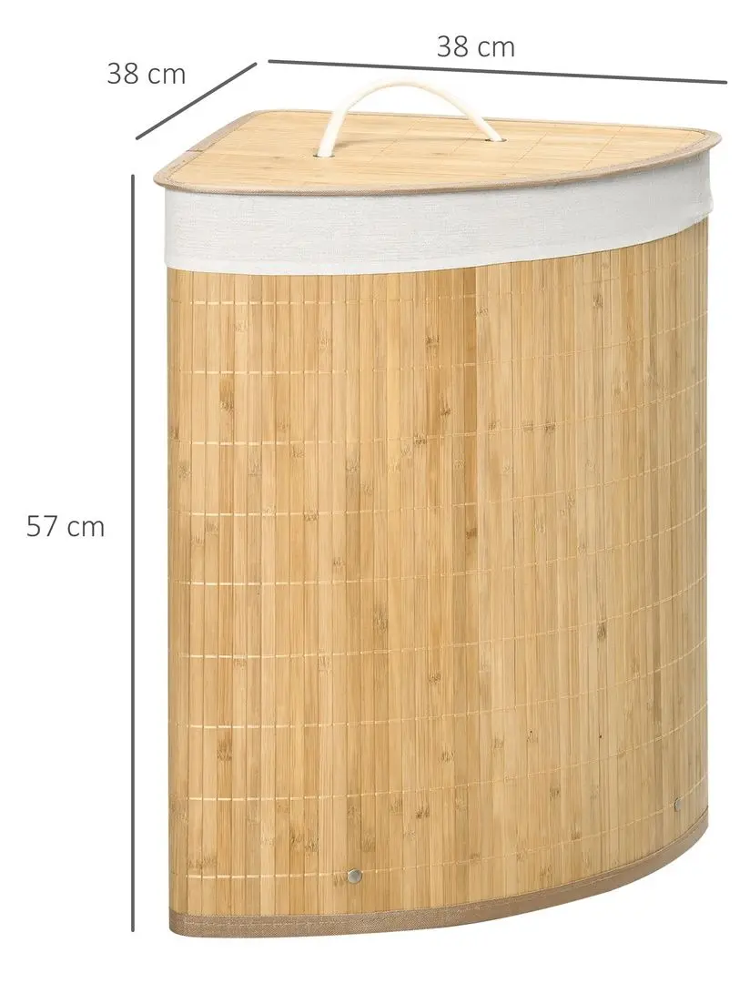 Корзина для белья Homcom 850-218V00ND (Natural)