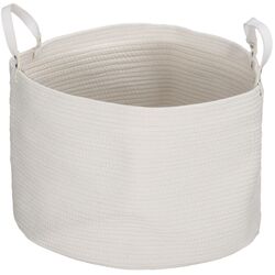 Cos pentru rufe Homcom 850-318V01CW (Cream White)