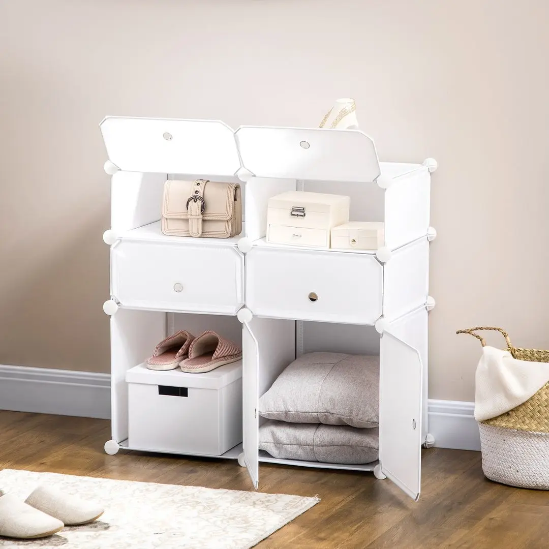 Dulap modular Homcom 831-178 (White)