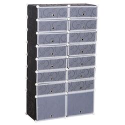 Модульный органайзер Homcom 837-017 (Black/White)