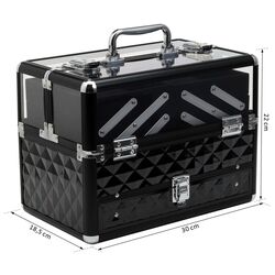 Органайзер-чемодан для косметики Homcom 501-018BK (Black) Thumb