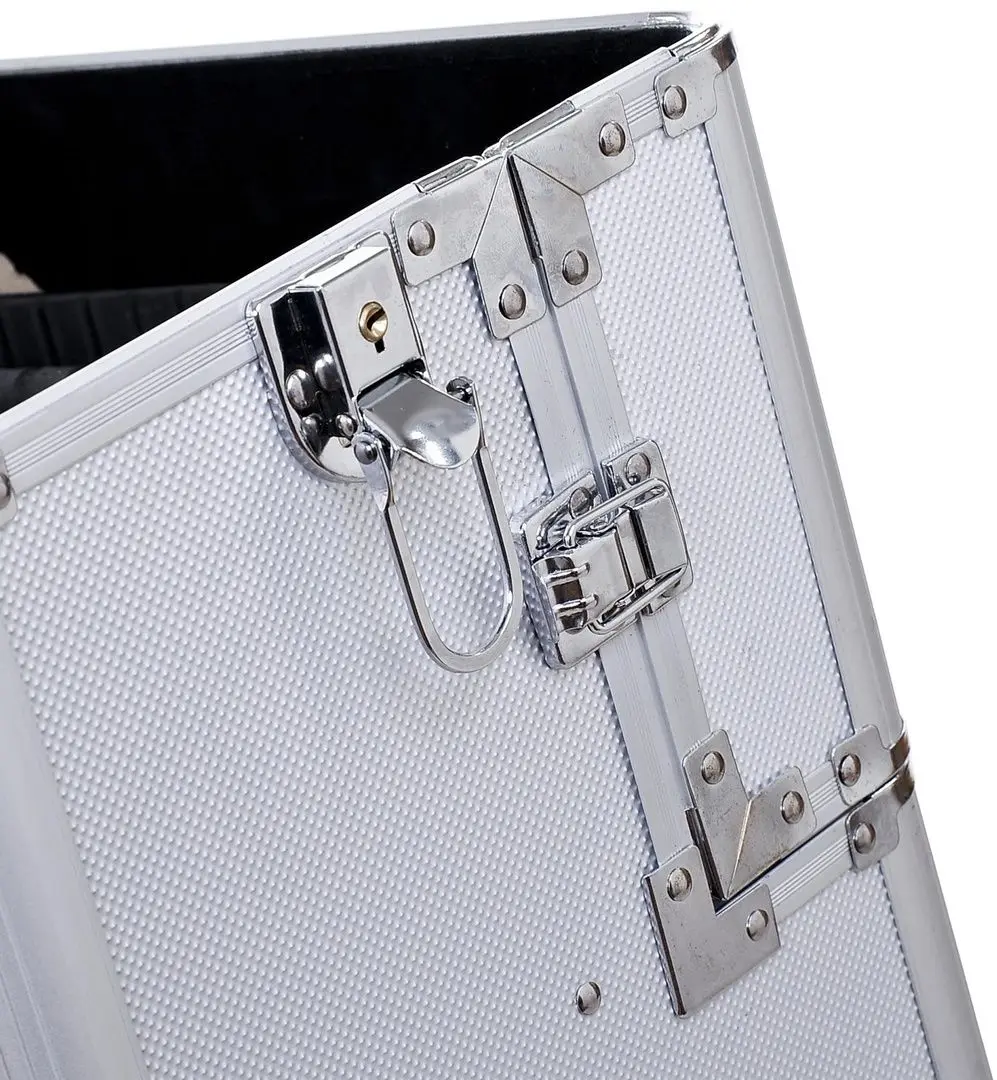 Valiză organizator cosmetic Homcom 81-0002 (Silver)