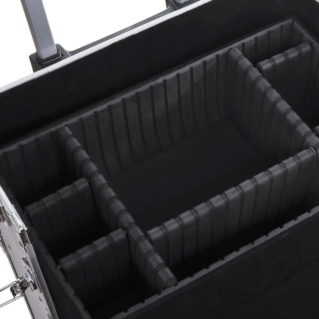 Valiză organizator cosmetic Homcom 81-0002 (Silver)