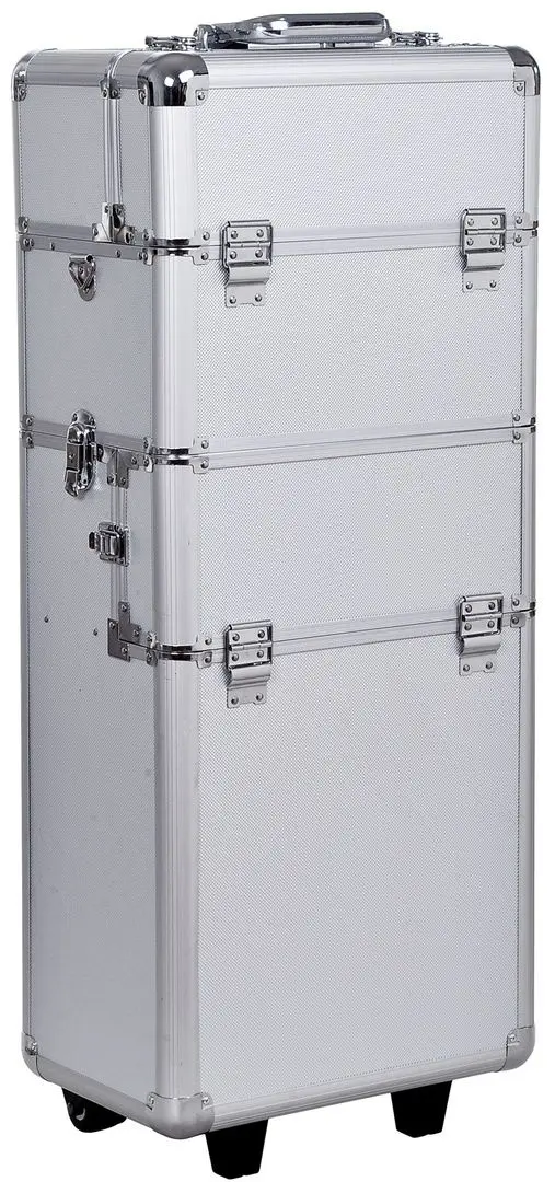 Valiză organizator cosmetic Homcom 81-0002 (Silver)