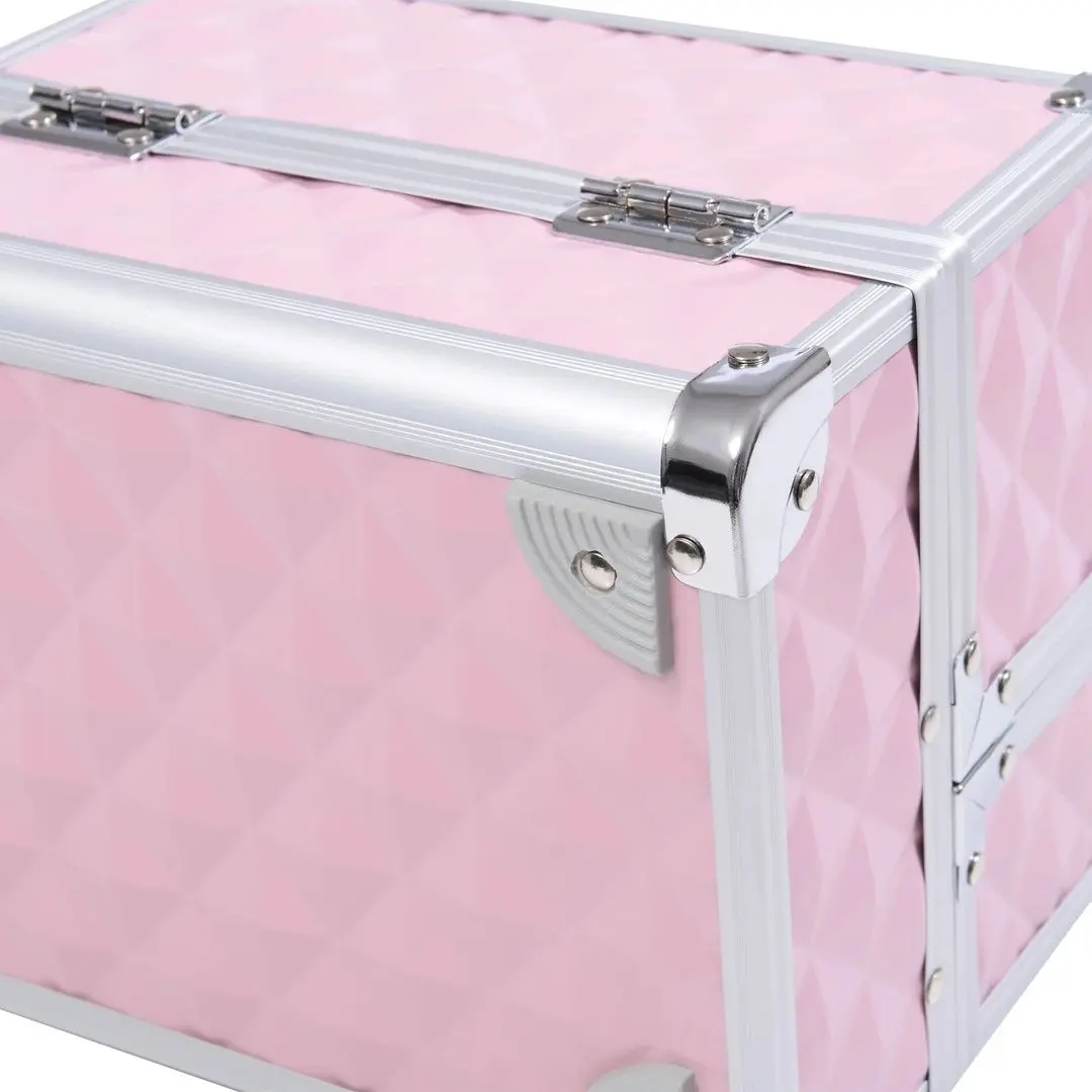 Valiză organizator cosmetic Homcom 501-004PK (Pink)