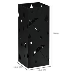 Подставка для зонтов Homcom 837-442V00BK (Black) Thumb