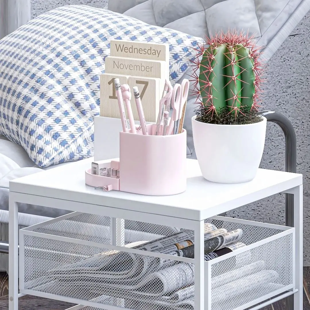 Etajera Homcom 850-285V00WT 34x29x57 cm (White) - 5