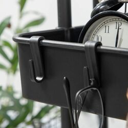 Тележка Homcom 850-165BK 42x38x86 cm (Black) Thumb