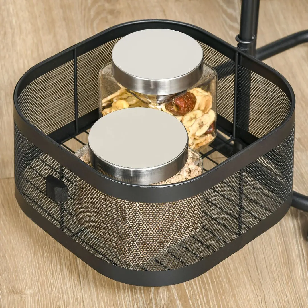 Carucior Homcom 850-184 33x33x77 cm (Black)