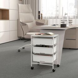 Стеллаж Homcom 850-289V00WT 40x33x60 cm (White) Thumb