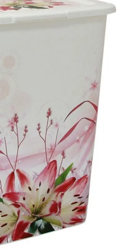 Корзина для белья Idea М2611 Деко (Розовая Лилия)