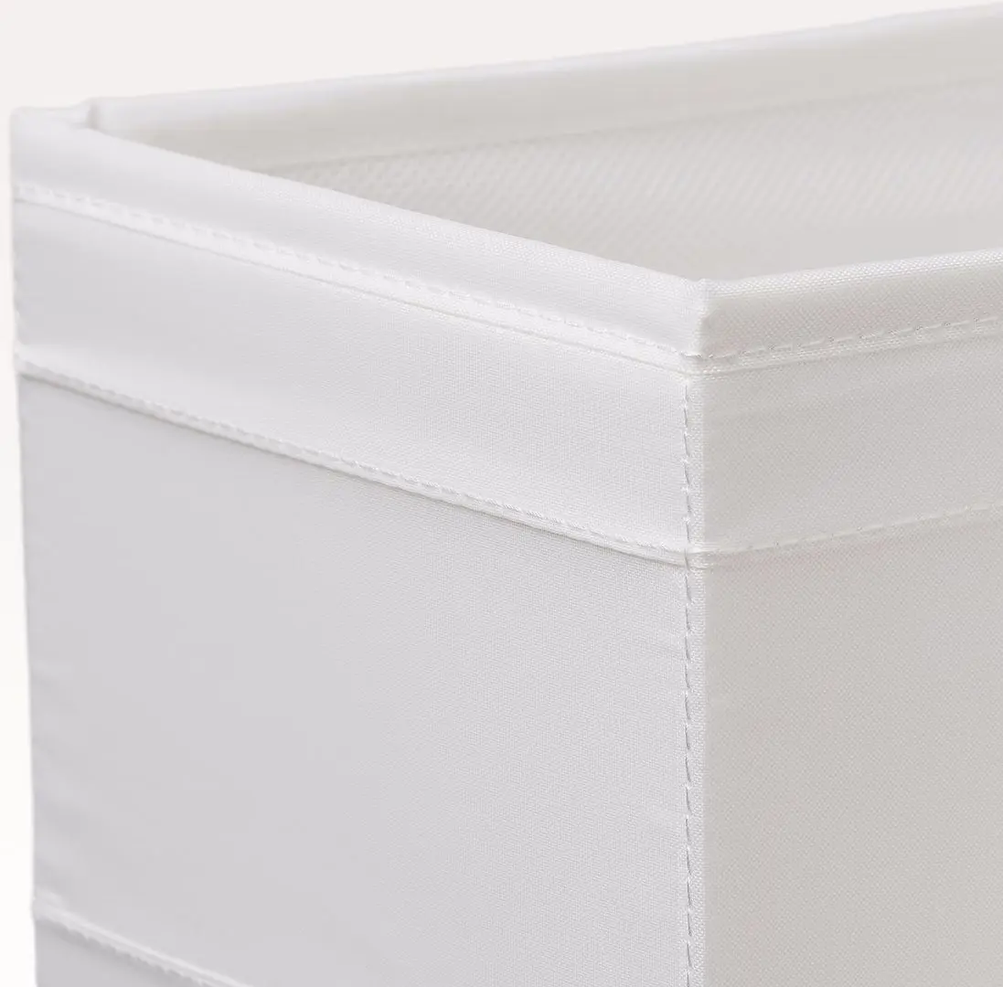 Set cutii depozitare Ikea Skubb (Alb)