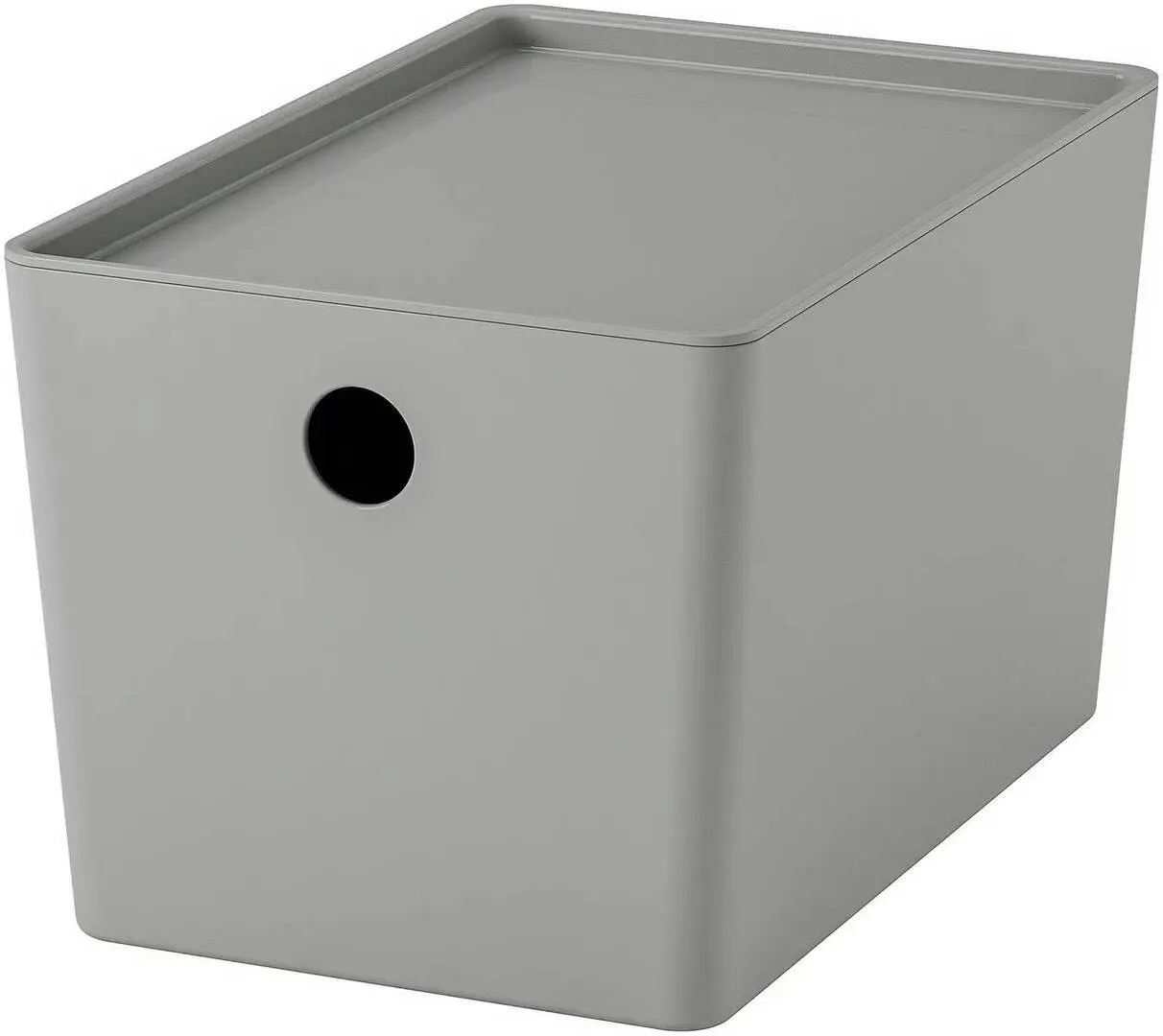 Container cu capac Ikea Kuggis 18x26x15cm (Gri)