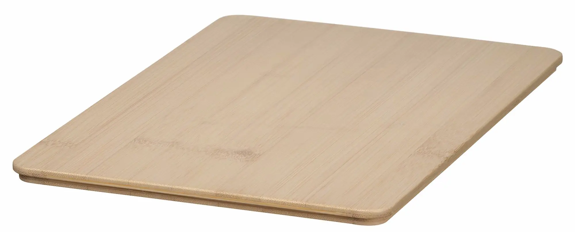 Контейнер с крышкой Ikea Kuggis 18x26x8 (Белый/Бамбук)