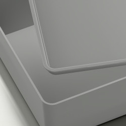 Container cu capac Ikea Kuggis 18x26x8cm (Gri) Thumb