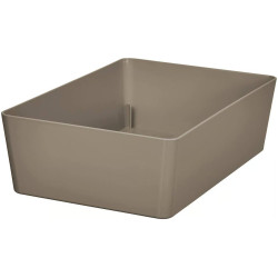 Container cu capac Ikea Kuggis 18x26x8cm (Gri închis-bej) Thumb