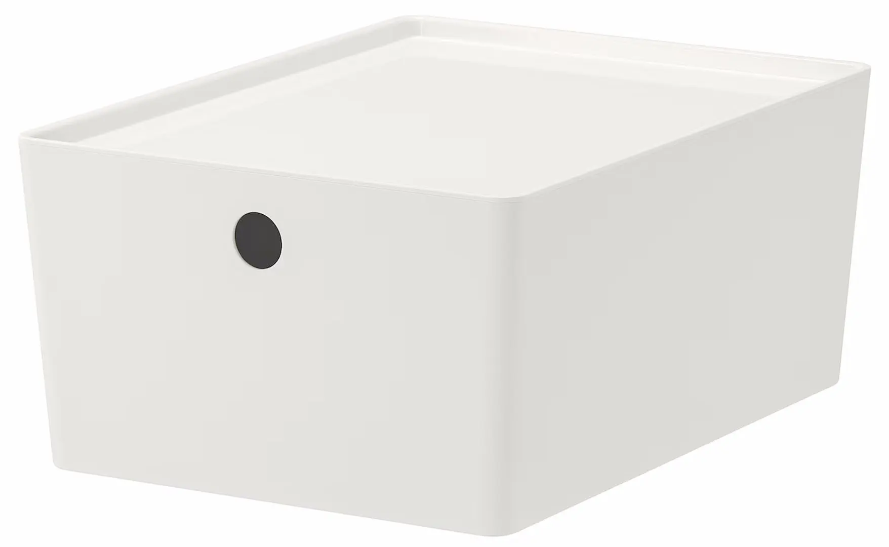 Контейнер с крышкой Ikea Kuggis 26x35x15 (Белый)