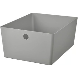 Container cu capac Ikea Kuggis 26x35x15cm (Gri) Thumb