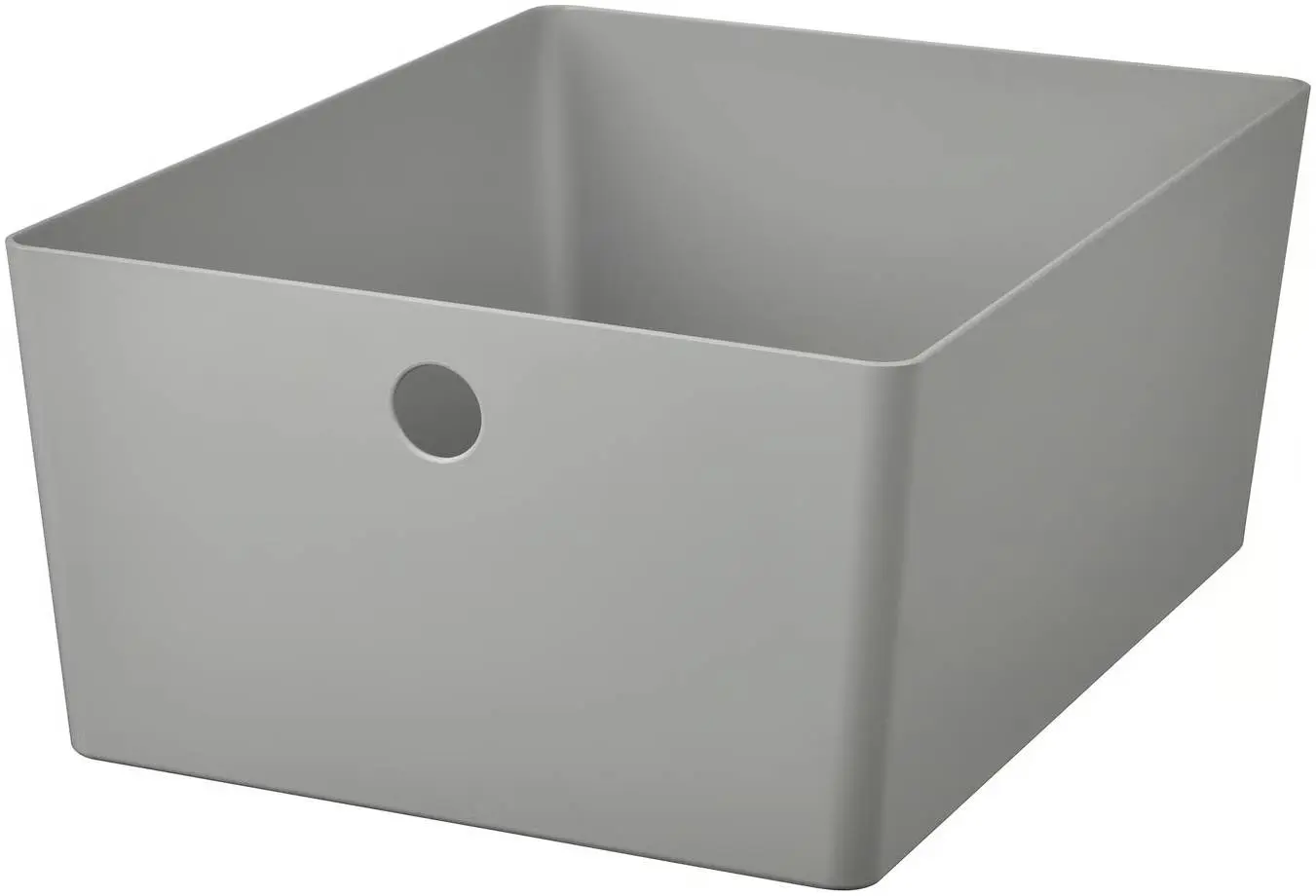 Container cu capac Ikea Kuggis 26x35x15cm (Gri)