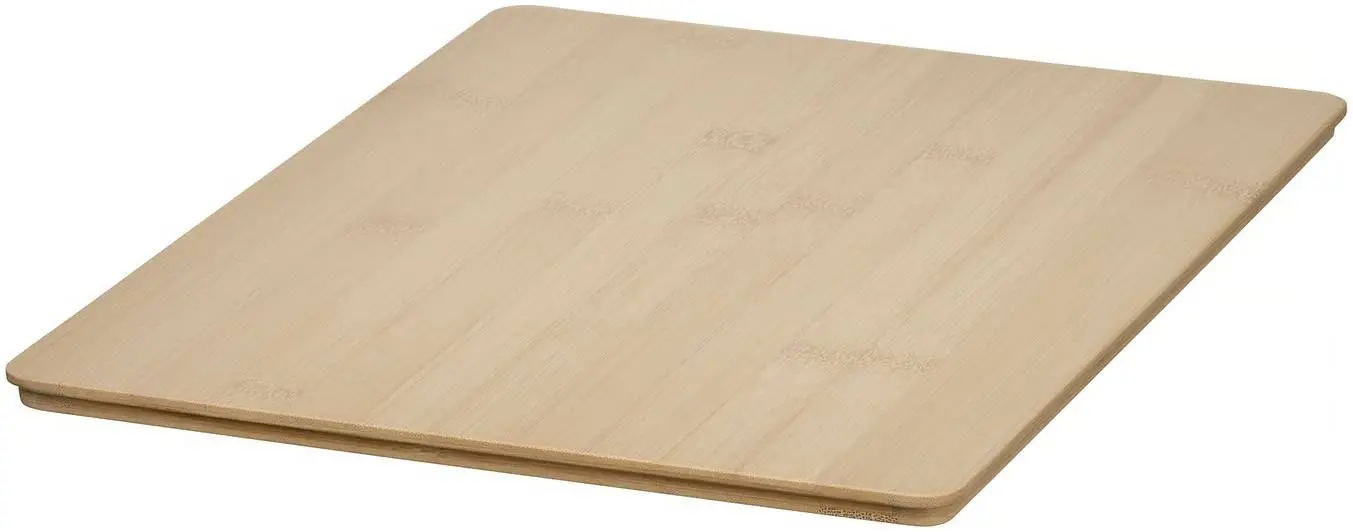 Container cu capac Ikea Kuggis 26x35x15cm (Gri închis-Bej/Bambus) - 3