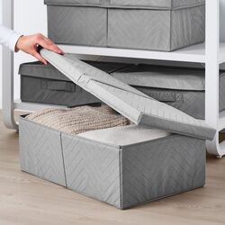 Коробка для хранения Ikea Fullsmockad 51x34x18 (Серый) Thumb