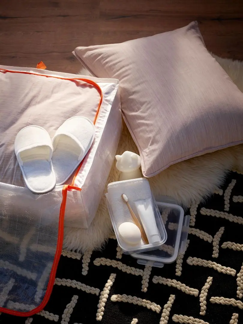 Cutie depozitare Ikea Parkla 503.953.82 55x49x19 (Transparent)