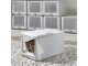 Cutie pantofi Ikea Hemmafixare 23x34x19 (Alb/Gri)