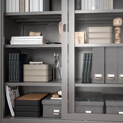 Коробка Ikea Harvmatta 24x35x6 (Антрацит) Thumb