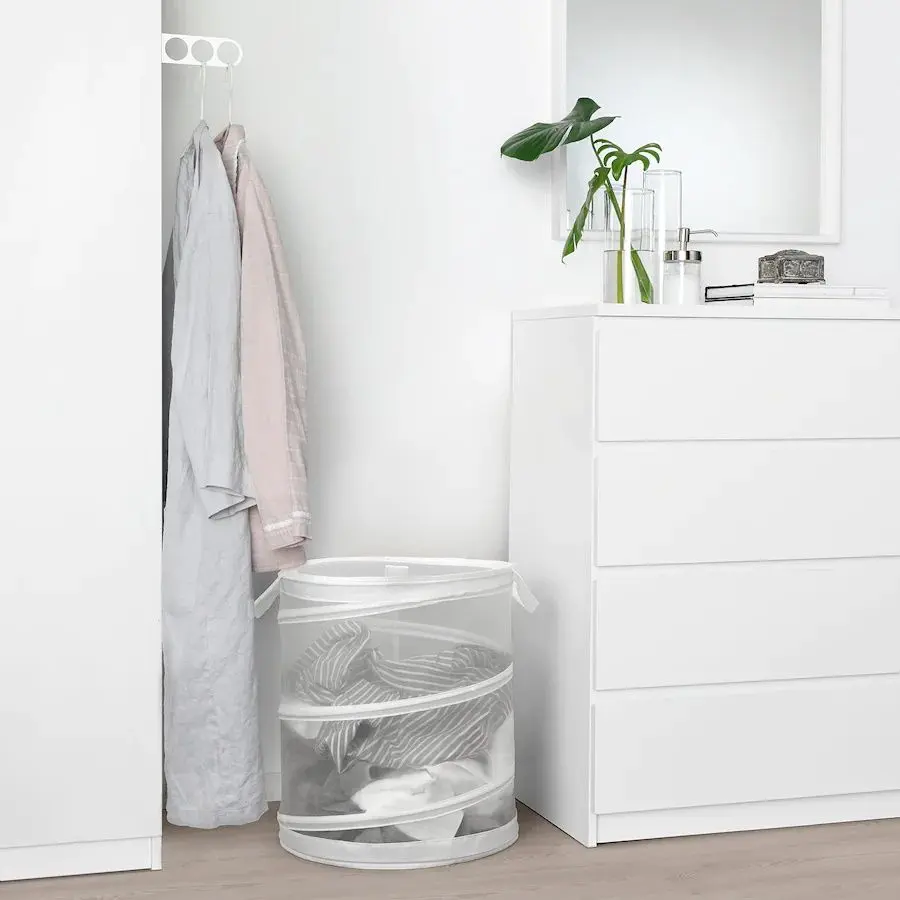 Корзина для белья Ikea Fyllen 79 Л (Белый)