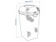 Cos rufe Ikea Saluding manual 50L (Bambus)