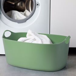 Корзина для белья Ikea Torkis для дома/улицы 35L (Зеленый) Thumb