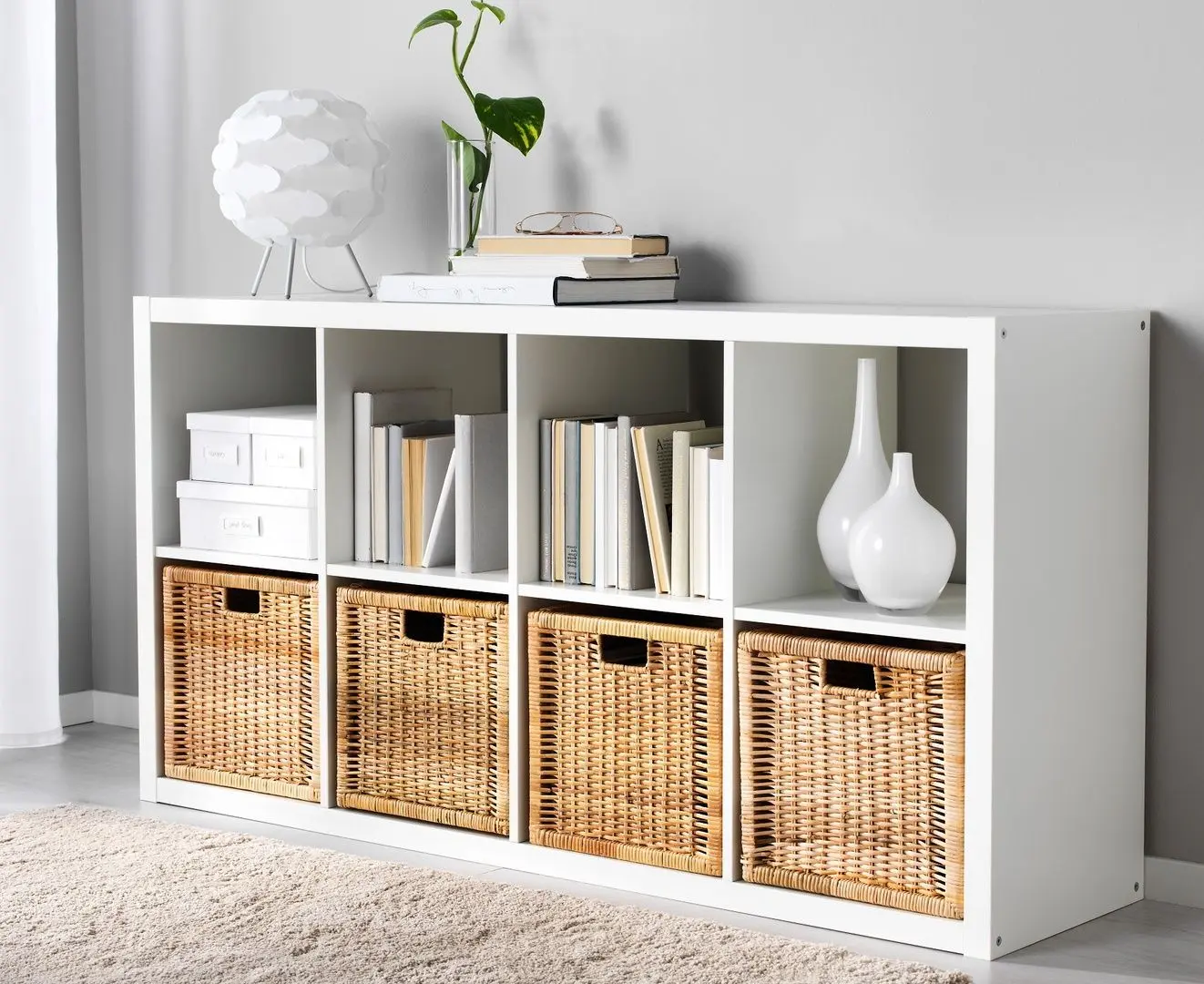 Корзина Ikea Branas 32x34x32 (Ротанг)