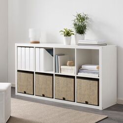 Coş Ikea Gnabbas 32x35x32 (Natur/Negru) Thumb