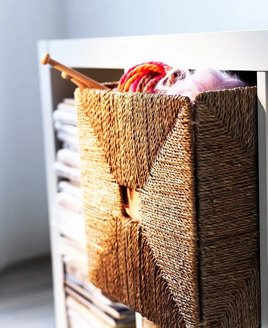 Корзина Ikea Knipsa 32x33x32 (Водоросли)