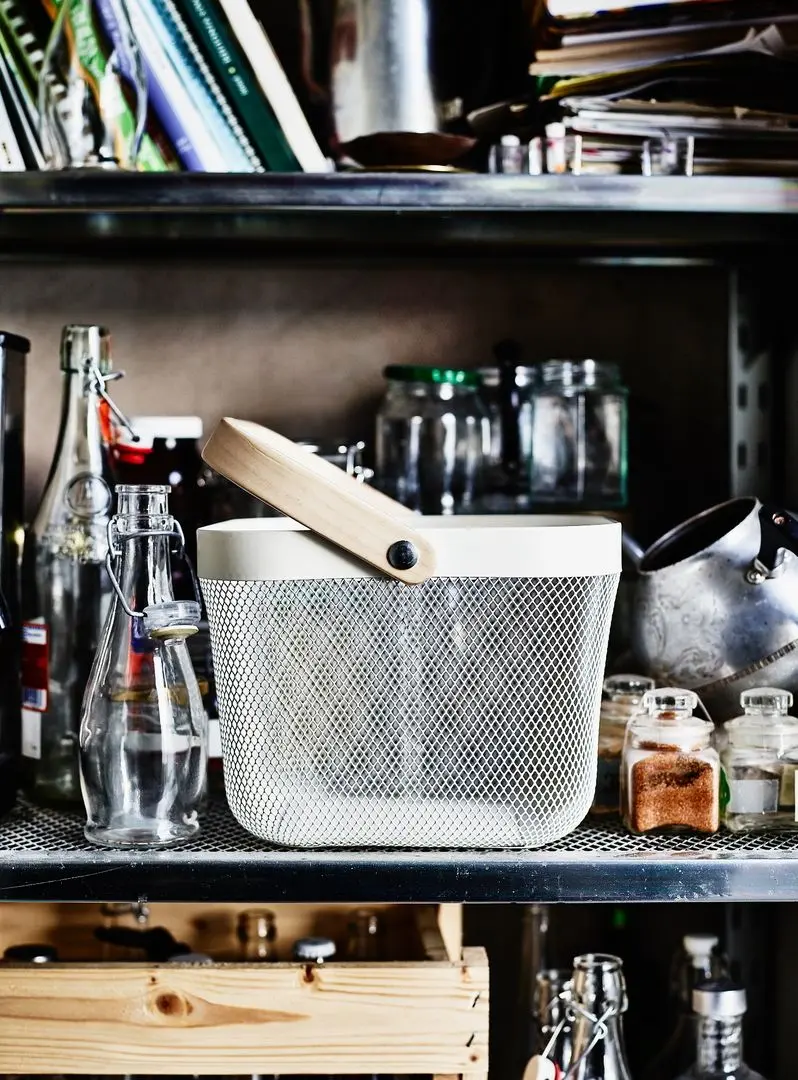 Coş Ikea Risatorp 25x26x18 (Alb)