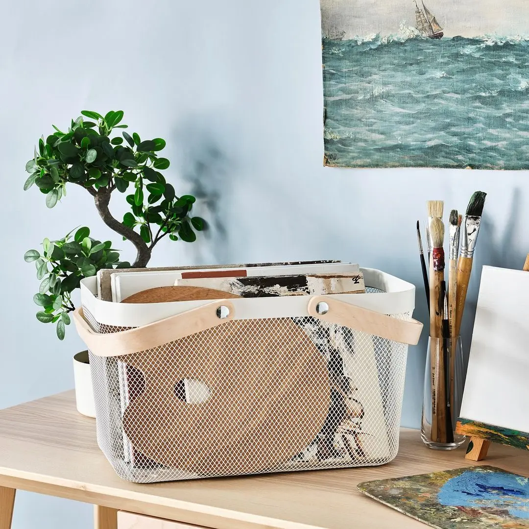 Coş Ikea Risatorp 27x42x23 (Alb)