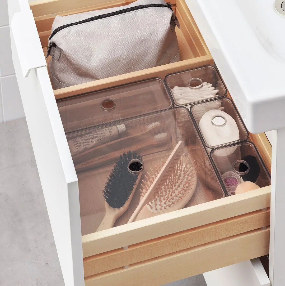 Set caserola cu capac Ikea Godmorgon 24x20x10 (Fumuriu) - 3