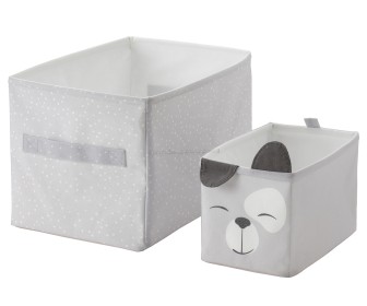 Set cutie de depozitare Ikea Dromslott (Gri)