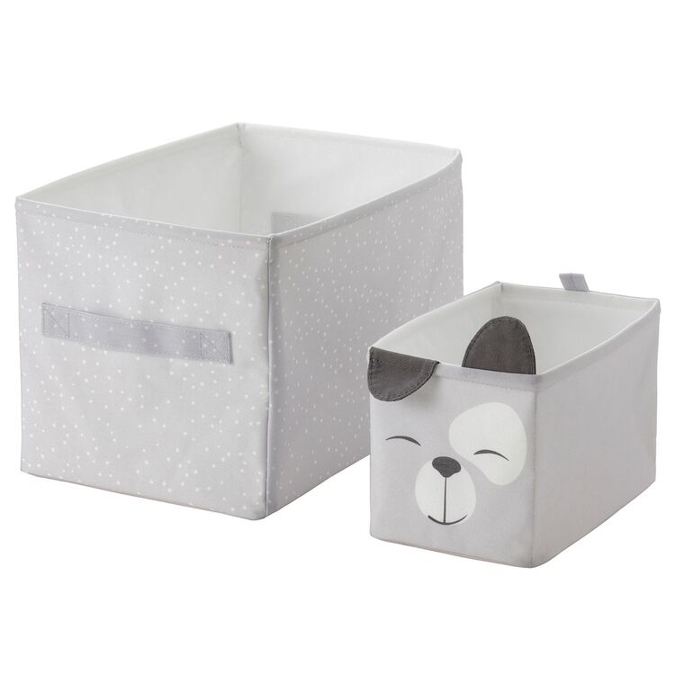 Set cutie de depozitare Ikea Dromslott (Gri)