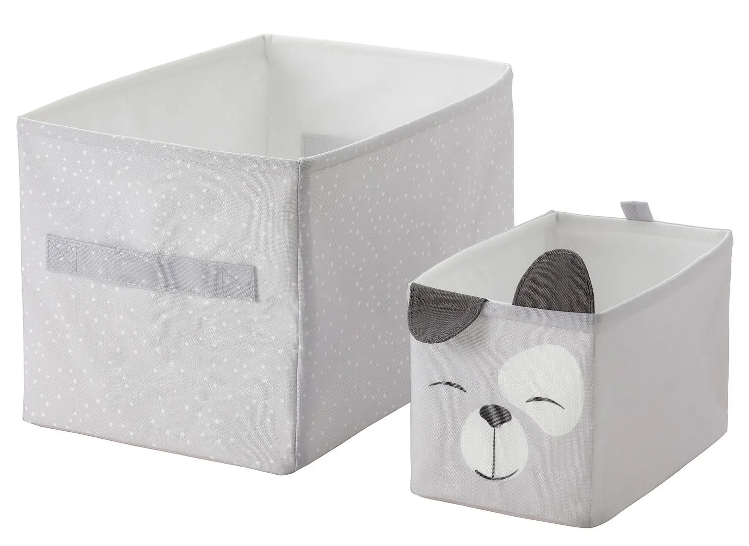 Набор коробок для хранения Ikea Dromslott (Серый)