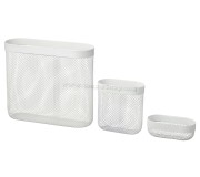 Set cosuri depozitare Ikea Skadis (Alb)