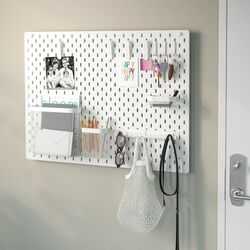 Set cosuri depozitare Ikea Skadis (Alb) Thumb