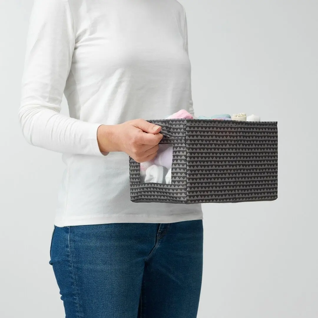 Set organizatori Ikea Upprymd 18x27x17 (Negru/Galben/Turcoaz) - 3