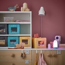 Set organizatori Ikea Upprymd 18x27x17 (Negru/Galben/Turcoaz) Thumb