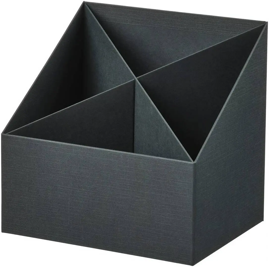 Органайзер Ikea Fjaderharv 16x16cm (Антрацит)