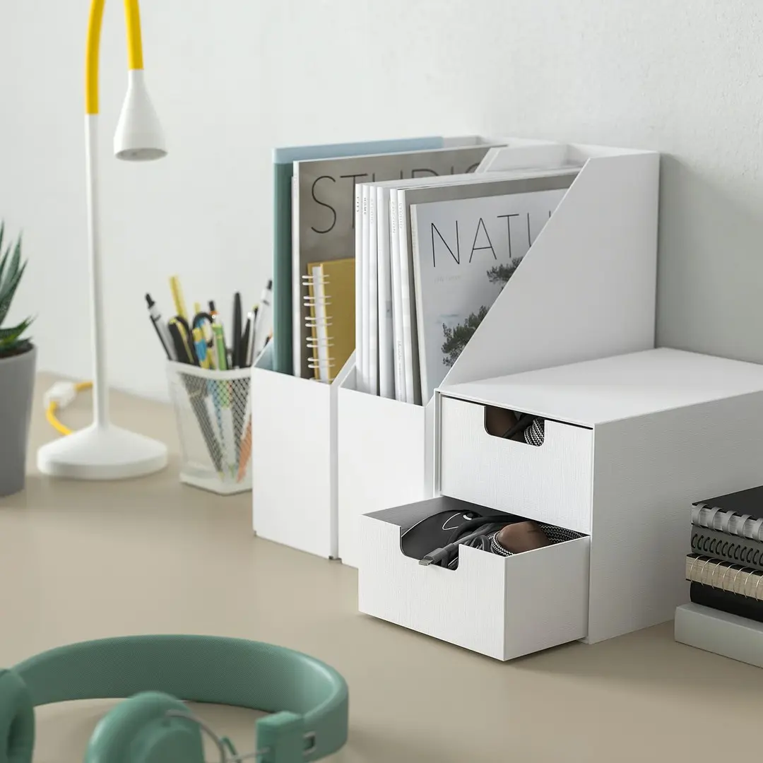 Organizator Ikea Fjaderharv 16x25cm (Alb) - 4