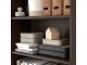 Organizator Ikea Harvmatta 24x18x6 (Gri Inchis/Bej)