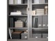 Organizator Ikea Harvmatta 24x18x6 (Gri Inchis/Bej)