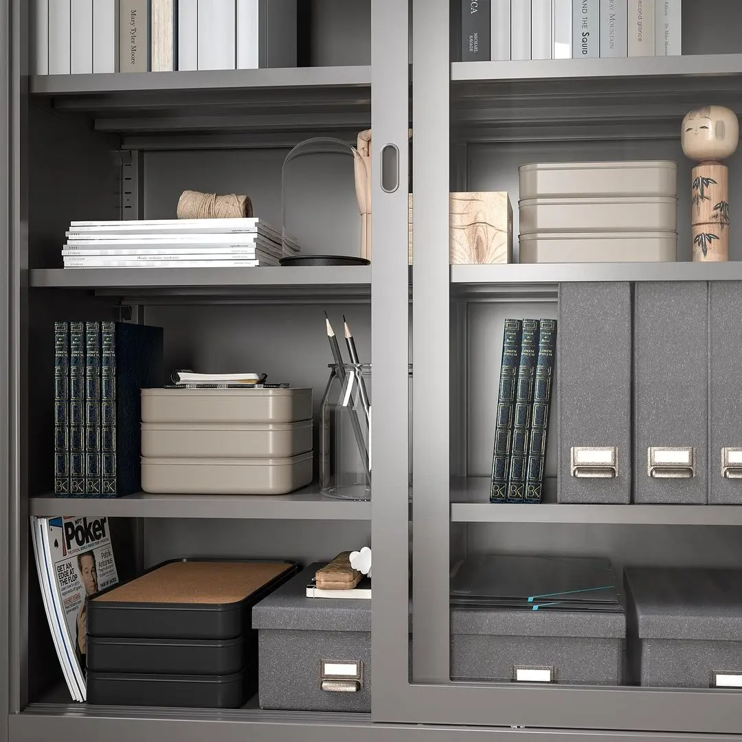 Органайзер Ikea Harvmatta 24x18x6 (Темно-серый/Бежевый)